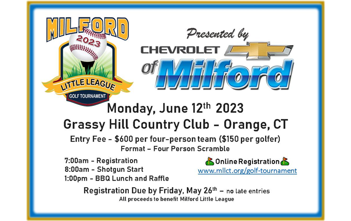 Milford Little League Golf Tournament