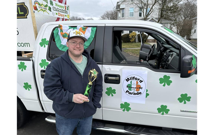 Best float at the St Patrick’s Day Parade