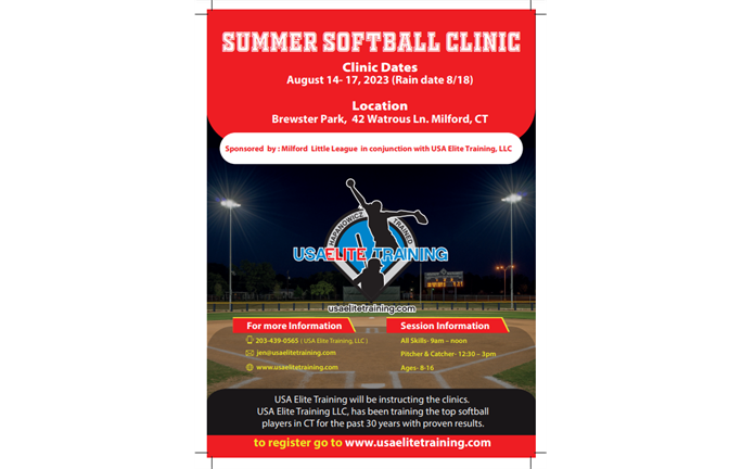Milford Softball Summer Camp