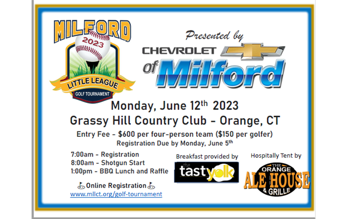 Milford Little League Golf Tournament