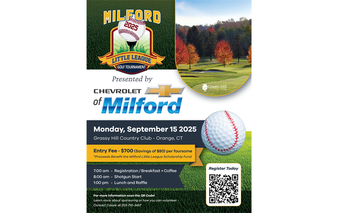 Milford Little League Golf Tournament!
